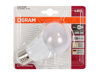 OSRAM LED STAR CLASSIC A60 E27